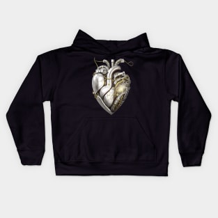 Cyborg Heart 3 Kids Hoodie